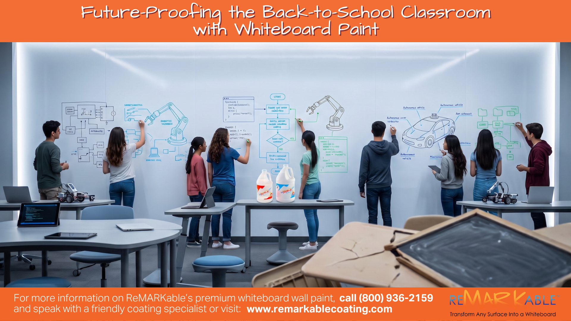 Future-Proofing the Back-to-School Classroom with Whiteboard Paint