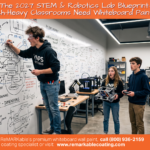 The 2027 STEM & Robotics Lab Blueprint: Why Tech-Heavy Classrooms Need Whiteboard Painted Walls