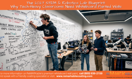 The 2027 STEM & Robotics Lab Blueprint: Why Tech-Heavy Classrooms Need Whiteboard Painted Walls