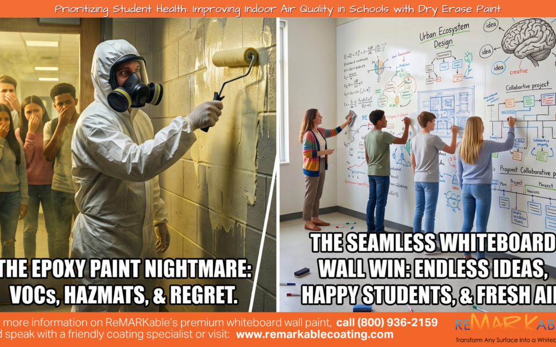 Prioritizing Student Health: Improving Indoor Air Quality in Schools with Dry Erase Paint